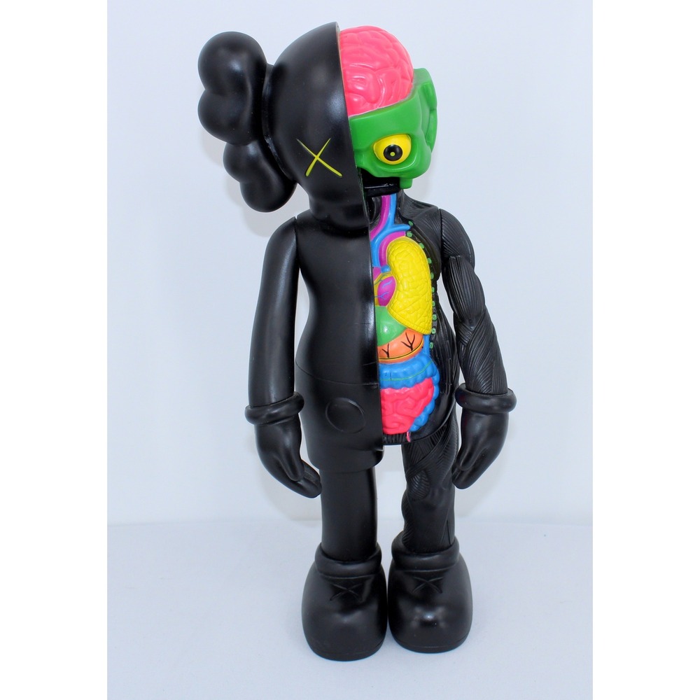 KAWS Dissected Companion Black Art Figure Toy Collectible Decoration